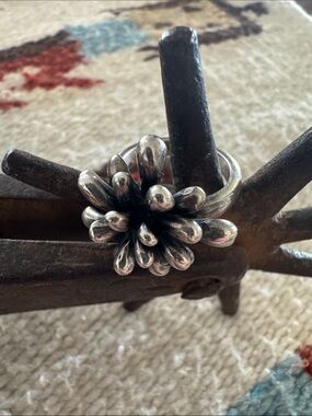 Zina Sterling Floral Burst Ring
